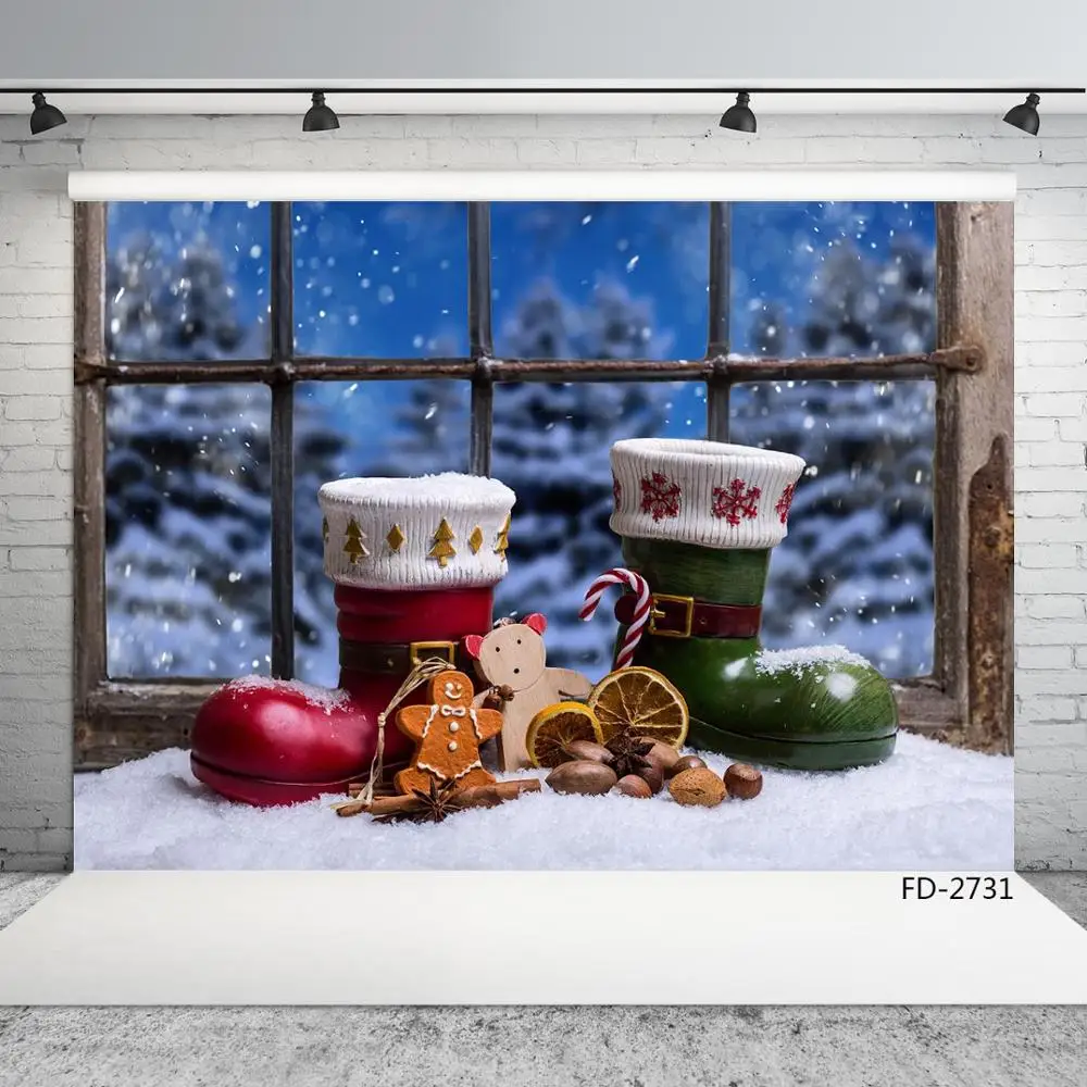 Рождественский фон для фотосъемки с блестящим светильник вым эффектом
