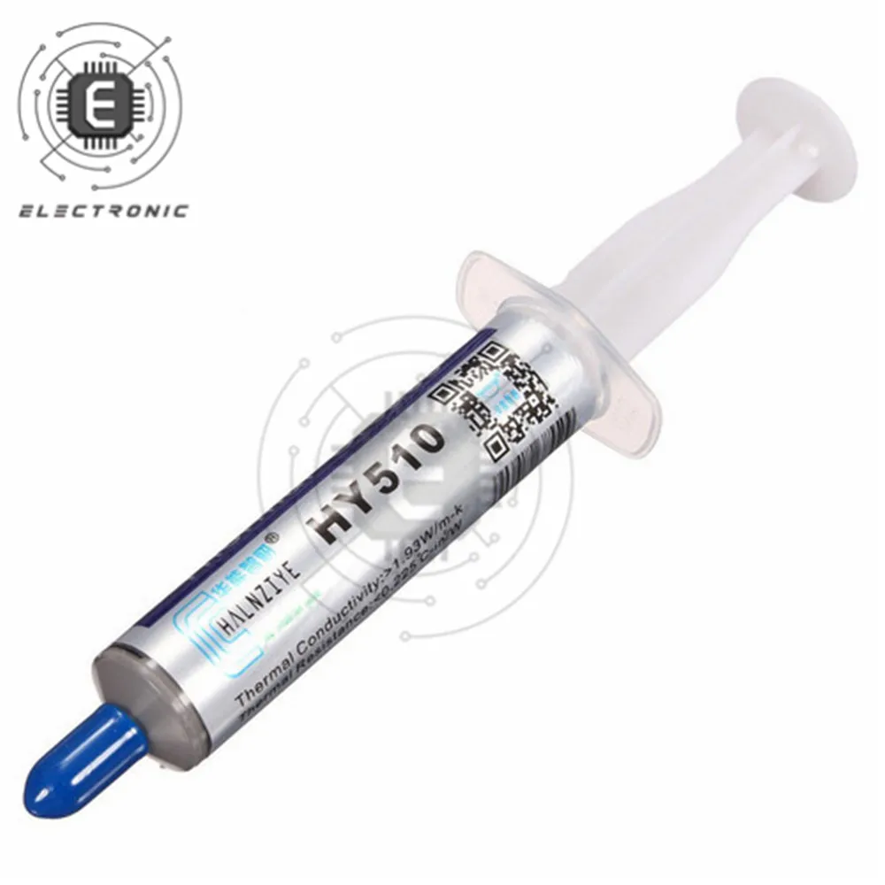 1Pcs HY510 Silicone Thermal Paste Heat Transfer Grease Sink CPU GPU Electronic Components 30g | Освещение