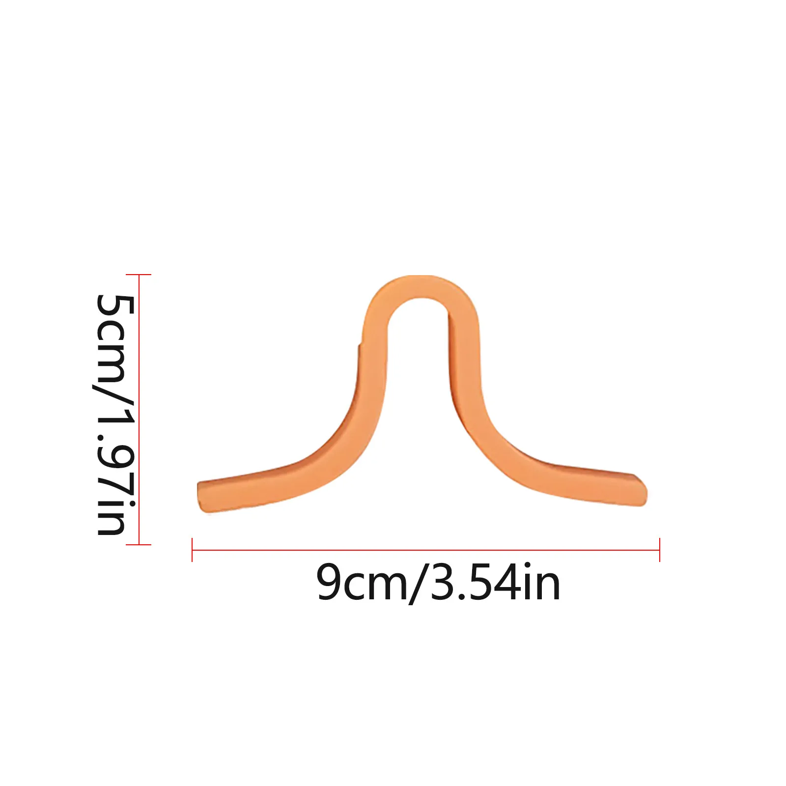 

5PC Mask Nose Bridge Strips Silicone Strips Nose Wire Anti-Fog Nose Bridge Self-Adhesive Nose Pads DIY Mask Protector Making A5