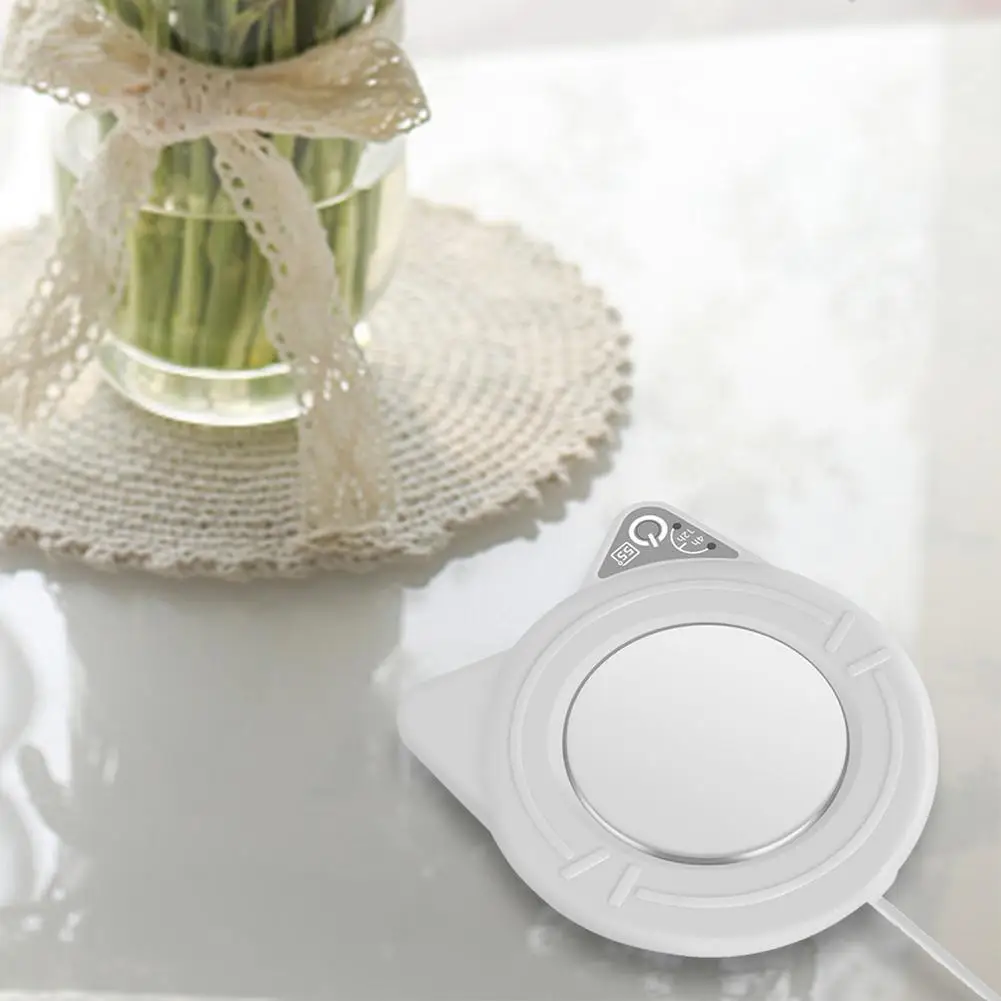 Cat Coffee Mug Warmer Pad Cup Heater For Milk USB Powered Automatic Power-off Home Office D | Дом и сад