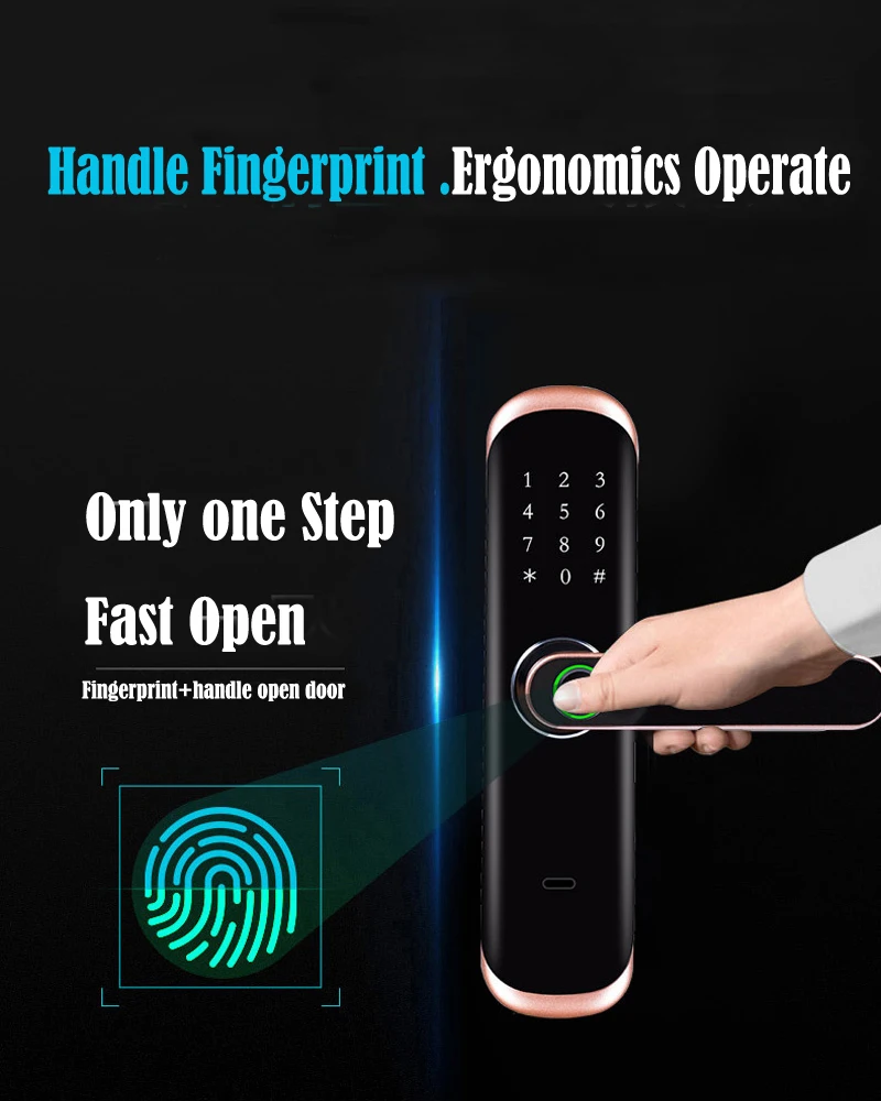 Bluetooth TTLOCK приложение 13 56 МГц RFID карта биометрический отпечаток пальца