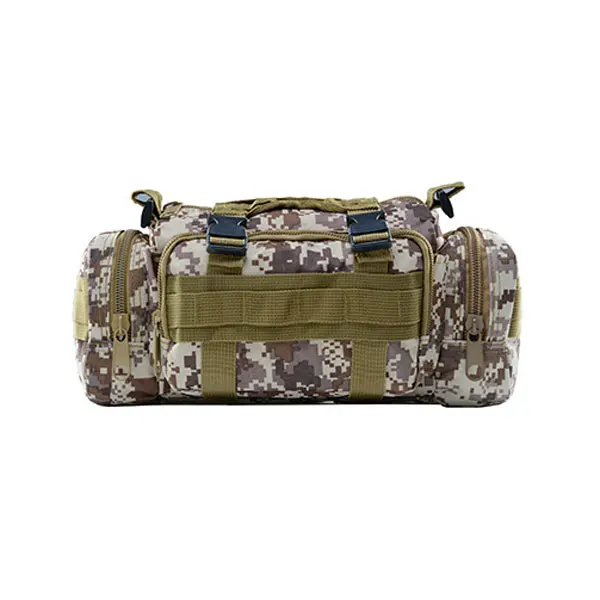 Molle Military Tactical Waist Bag Camping Traveling Hiking Climbing Nylon Shoulder Pack Pouch Outdoor Sports Hunting Gym Bag - Цвет: Digital1