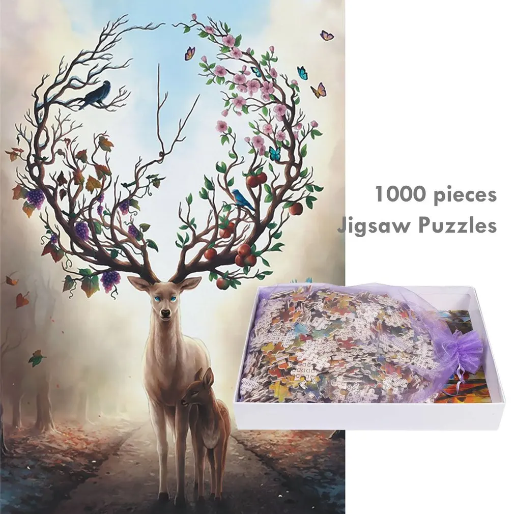 

1000 Pieces Set Adult Art Jigsaw Puzzle Jigsaw Puzzles for Adults Leisure Puzzles Games Diy Art Home Wall Decor