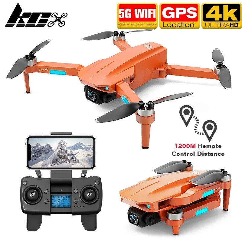 

New L700 Pro Drone 4K Profesional 5G GPS Dron With HD Dual Camera WIFI FPV Brushless Motor Quadcopter Helicopter Toy