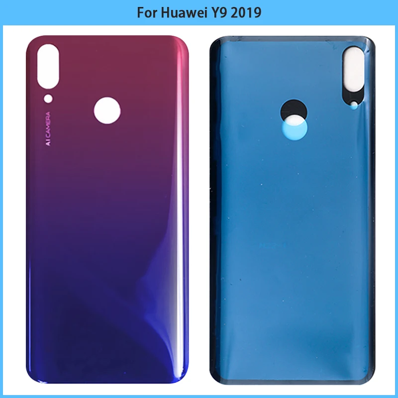 Новый чехол для батареи Y9 2019 Huawei JKM LX1 LX2 LX3 задняя крышка аккумулятора замена