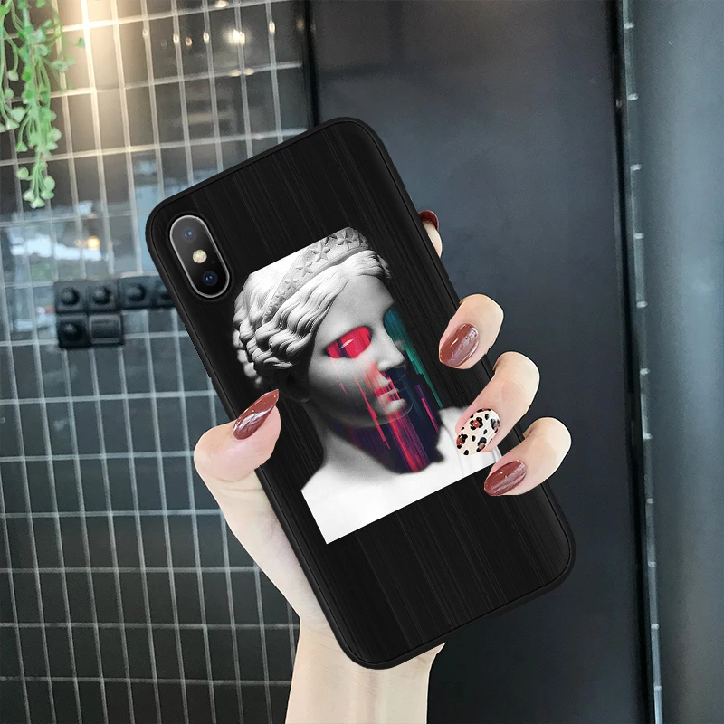 Чехол для Coque iPhone 11 Pro Max XS XR X 7 8, 6, 6 S, Plus, для samsung A51 A71 A40 A50 A70 J3 J5 J7 S7 S8 S9 плюс Чехол художественным - Цвет: wnslvyan