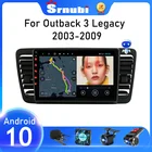 Автомагнитола Srnubi Android 10 для Subaru Outback 3 Legacy 4 2003 - 2009 мультимедийный видеоплеер 2 din DSP GPS навигация Стерео DVD