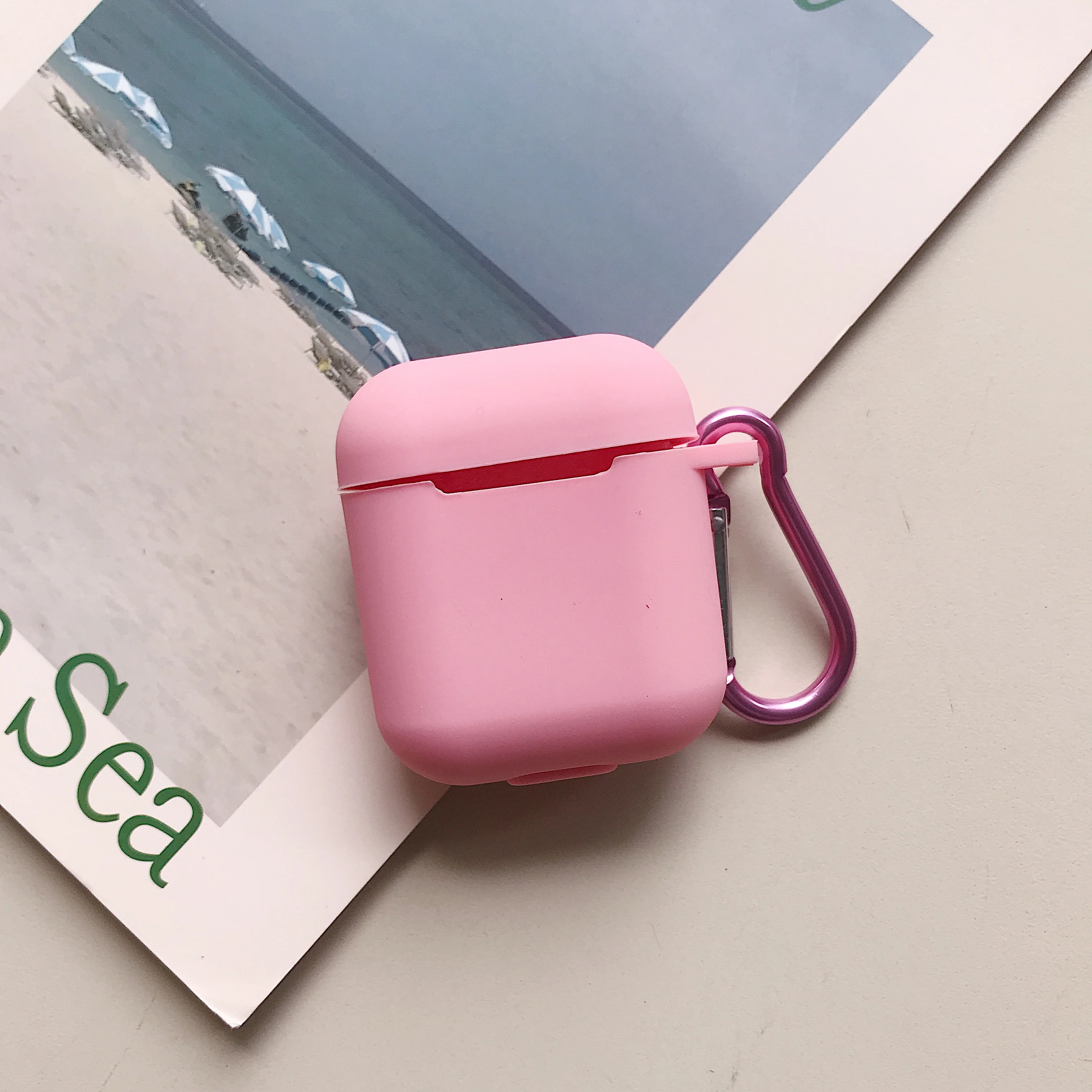 Роскошные Защитные чехлы для наушников Apple Airpods1 мягкий ТПУ Силиконовый