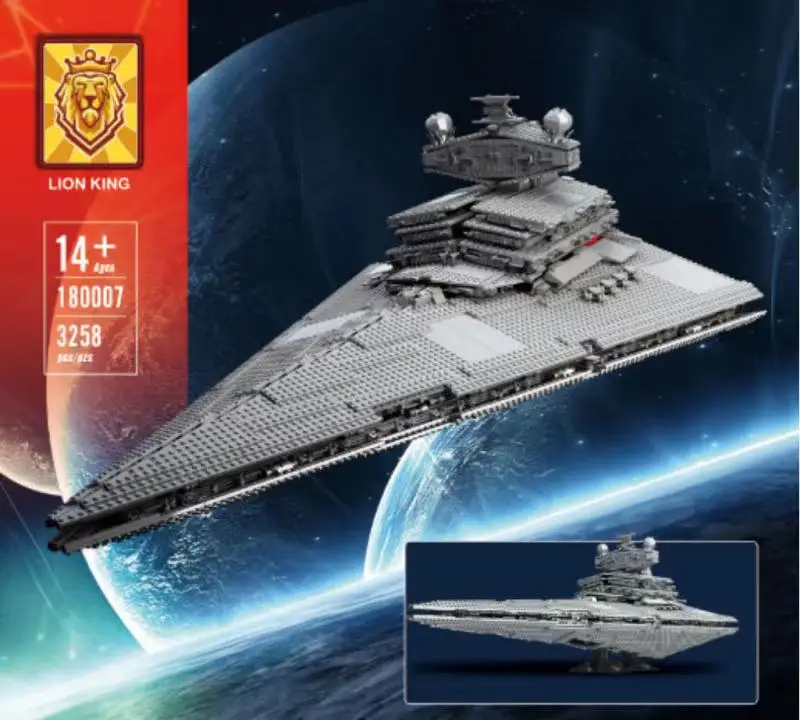 

Конструктор Звездный план, строительные блоки, оружие императора, космические войны, детские игрушки для мальчиков, 4787 шт., образовательный ...