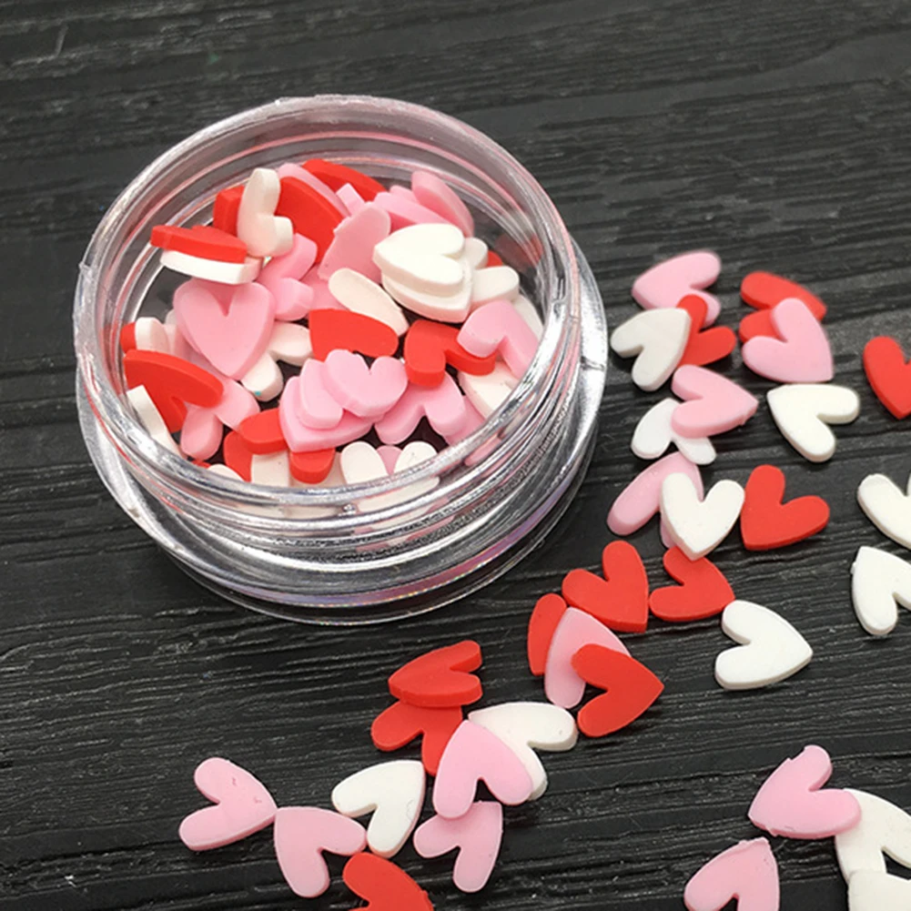 Полимерная глина 3D для дизайна ногтей фрукты ломтик цветок Лепесток Любовь