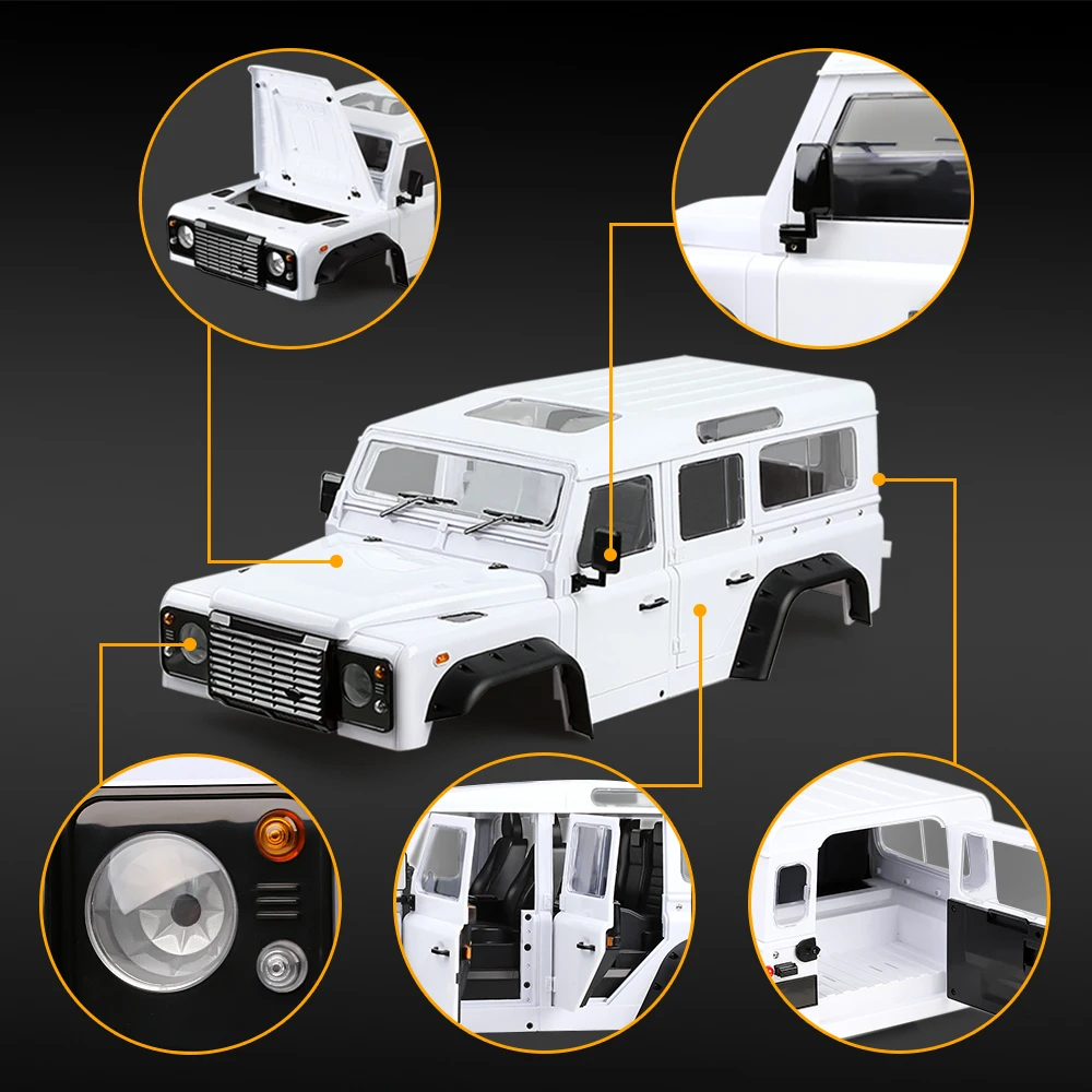 injora жесткий пластик 313 мм 12 3in колес