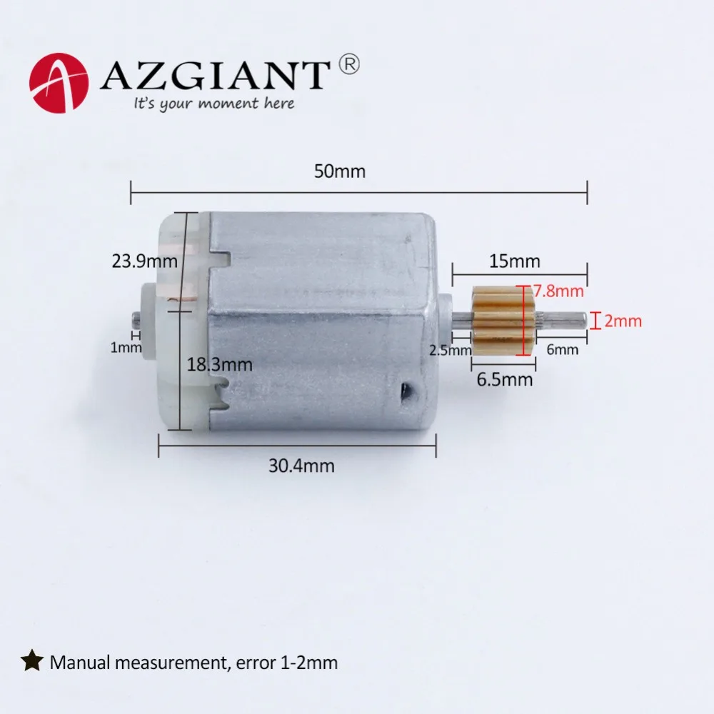 

10 teeth Flat Shaft Car Auto Door Lock Mirror Motor FC280PC FC-280 8-16V