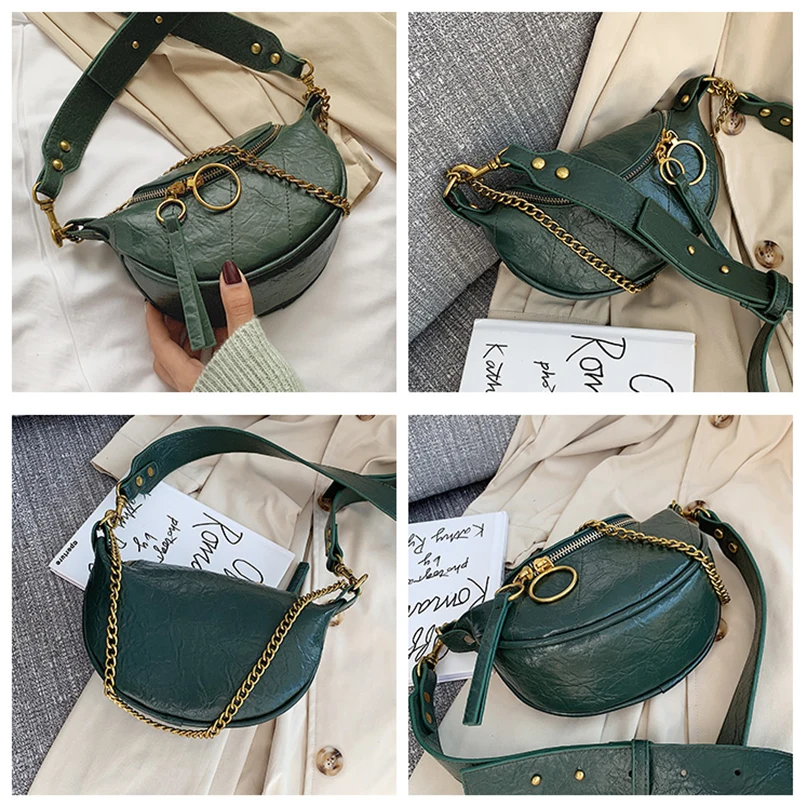 Модные женские сумки через плечо из искусственной кожи 2019 маленькая сумка