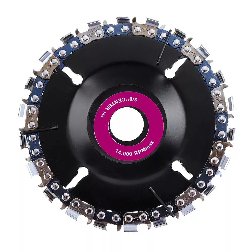 4 дюйма Сталь станок диска 22 зуб резьба по дереву диск для 100 115 Угловая