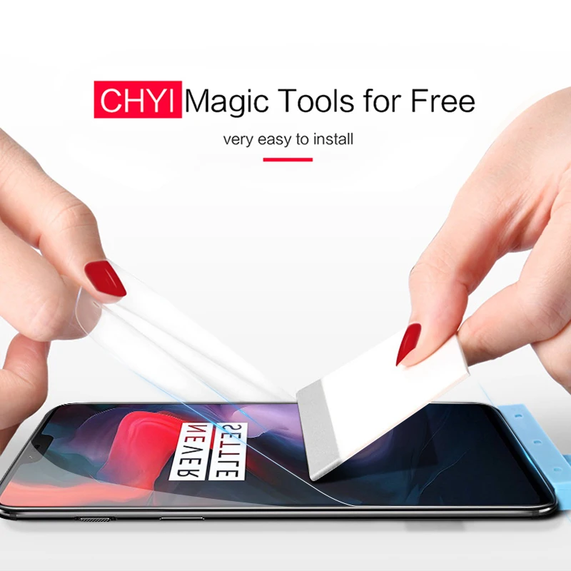 Изогнутая изогнутая 3d-пленка CHYI для OnePlus 6 6t 7 7pro 7t 7T pro | Мобильные телефоны и