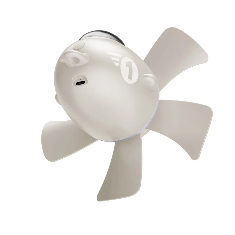 

Silent 5 Leaves 8000mAh Ceiling Canopy Fan with Cellphone App Remote Control LED Lamp Timing 4 Speed USB Hanging Fan