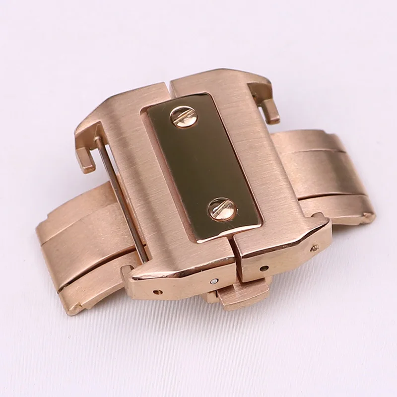 21 мм Серебряный Золотой розовое золото Нержавеющая Пряжка Застежка для Картье