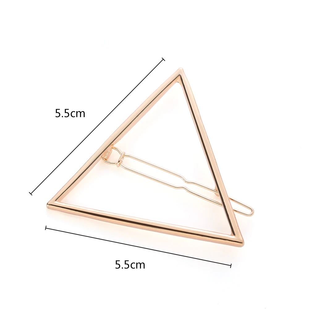 1 предмет модный с кристаллами со стразами заколка для волос треугольник