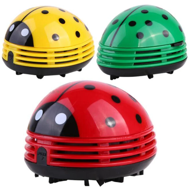 Mini Vacuum Table Dust Collector Dust Cleaner Cartoon Ladybug Design
Vacuum Cleaner for Home Office Desktop Cleaning Tools
