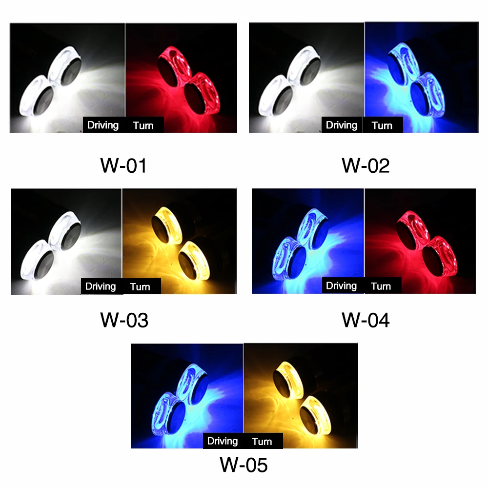 ZS Racing 2 шт./компл. для руля 22 мм CNC мотоциклетная светодиодная ручка концевой