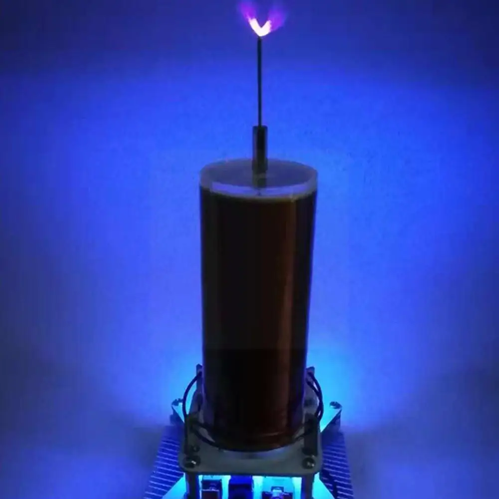 

Новинка 2019, звуковая катушка, беспроводная передача, музыкальный плазменный громкоговоритель, интересный готовый комплект «сделай сам», на...