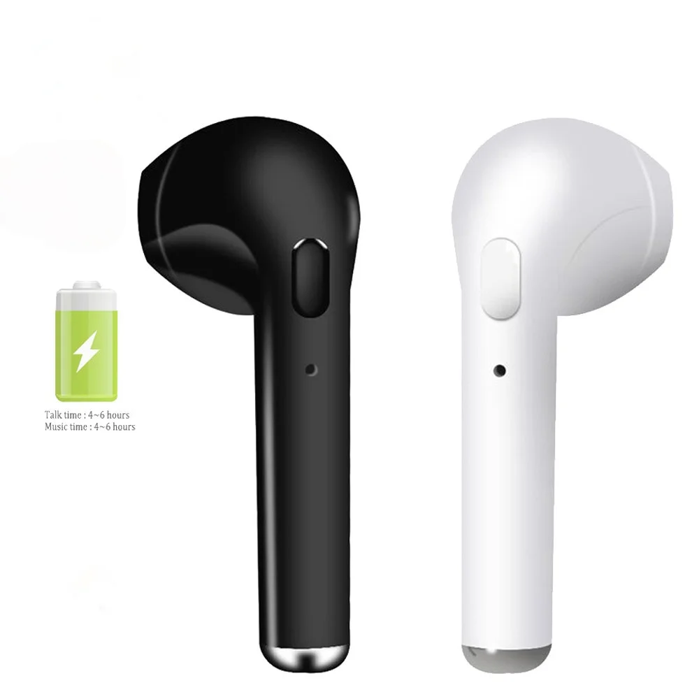 Беспроводные наушники Bluetooth 5 0 i7 для Samsung Xiaomi Huawei Vivo Oppo Phone 3D спортивные одно правое
