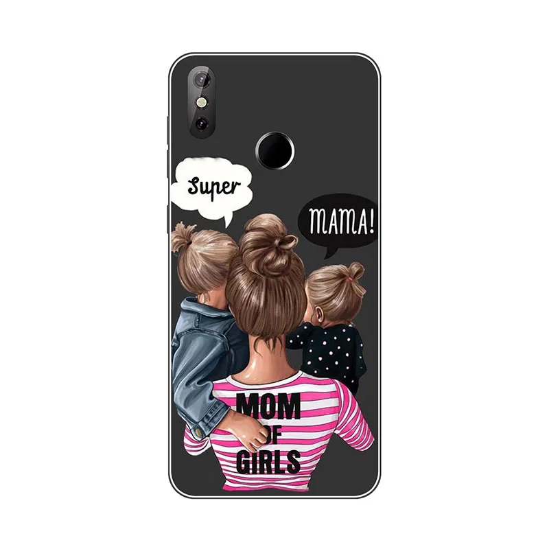 For Vodafone Smart V11 Case X9 Cartoon Pattern Soft TPU Cover Coque Animal Flower Shell | Мобильные телефоны и аксессуары
