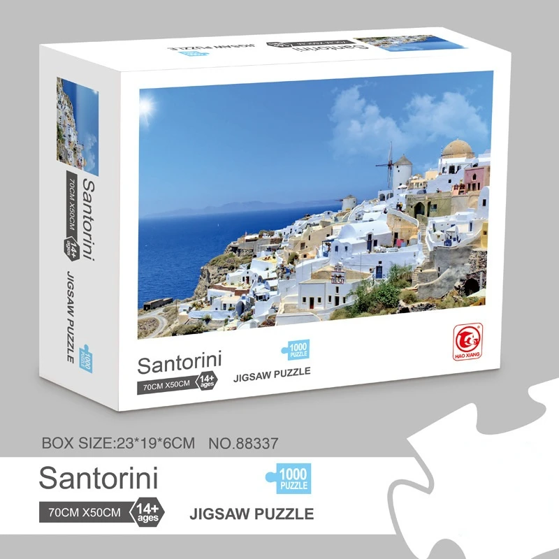 1000 Pieces Starry Sky Architecture Puzzle Landscape Educational Toys Christmas Gifts | Игрушки и хобби