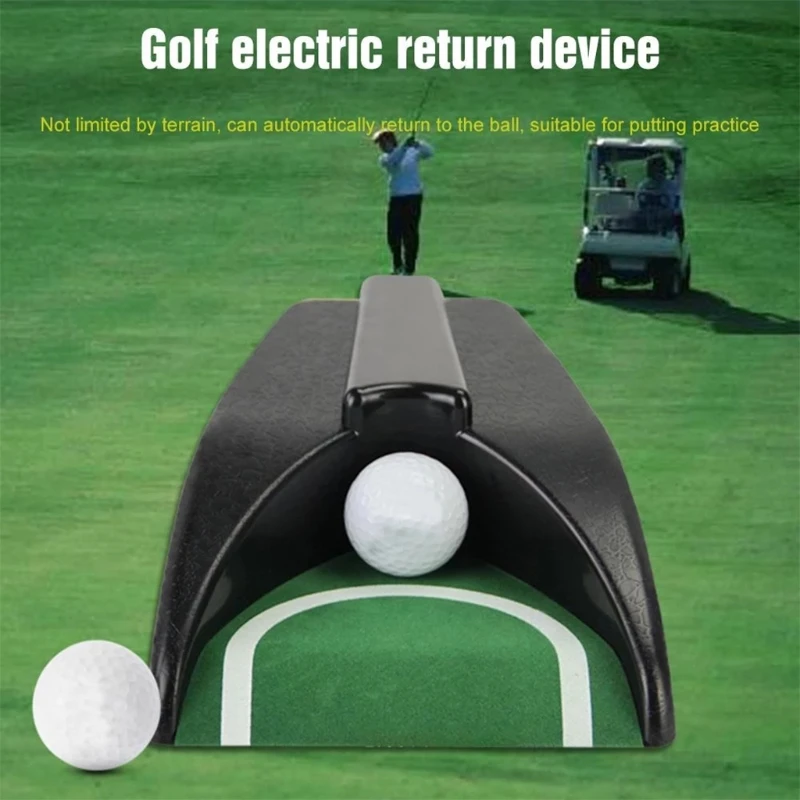 

Автоматический стакан для гольфа, станок для возврата гольфа в помещении, инструмент для тренировки возврата в помещении, для игры в гольф, ...