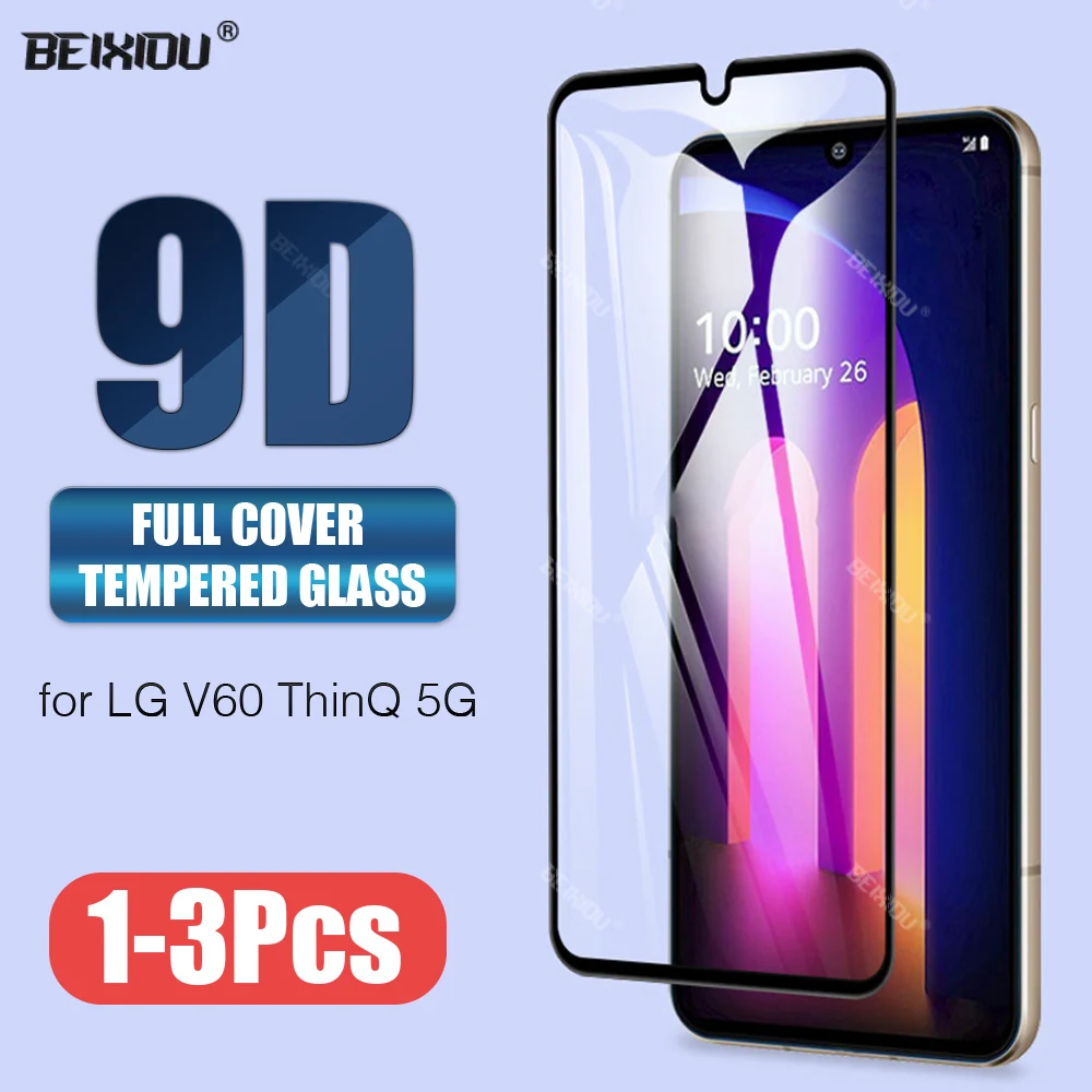 Новинка 9D закаленное стекло для LG V60 ThinQ 5G 6 8 полное покрытие защита экрана UW