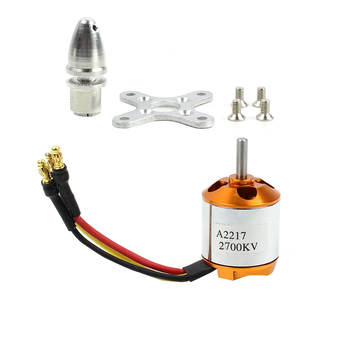 JMT A2217 950KV 1250KV 1500KV 2300KV бесщеточный двигатель 3-4S для радиоуправляемый самолет