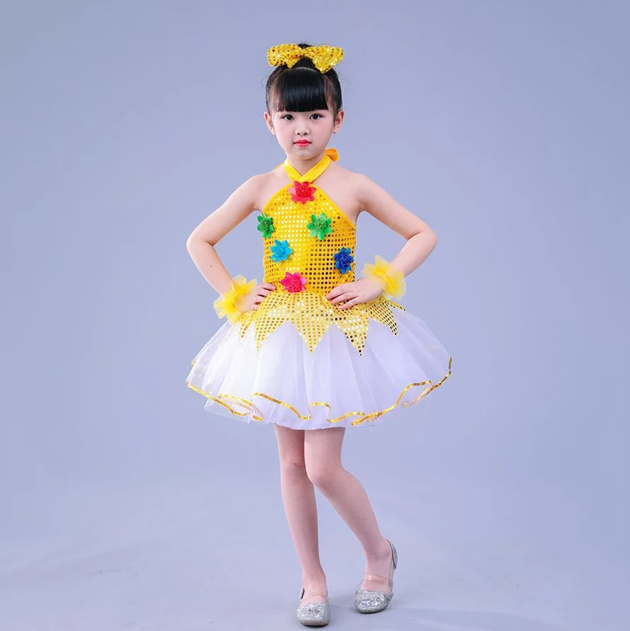 Современные дети Сальса танцевальное платье Одежда для танцев танцевальная