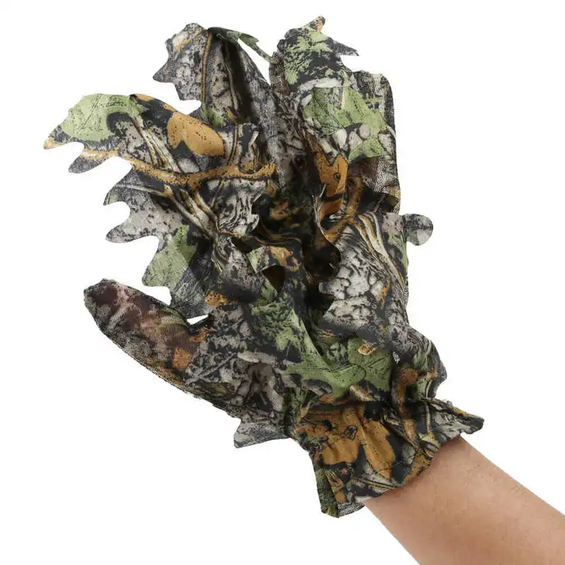 Уличный аксессуар эпонж удобные камуфляжные Нескользящие перчатки с закрытыми