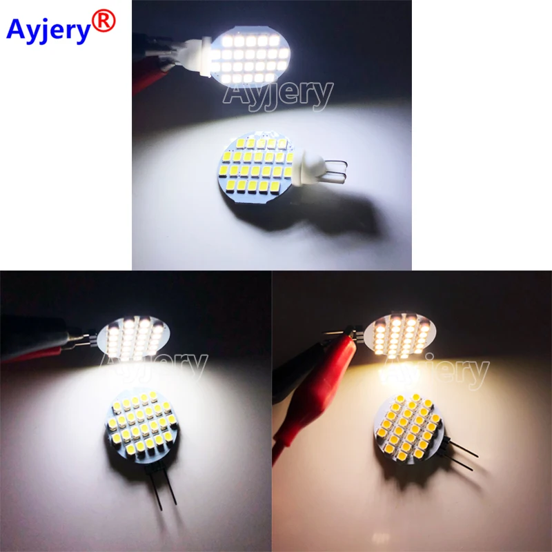AYJERY 100 шт. G4 1210 24 SMD светодиодный 12 В парковочный ландшафтный светильник