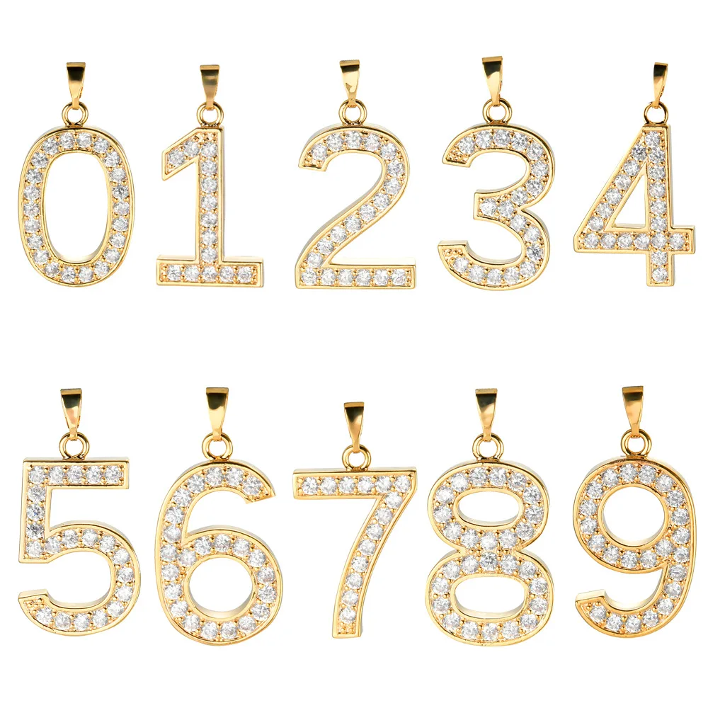 Ожерелье в стиле хип-хоп для мужчин и женщин украшение с буквами-пузырьками AAA