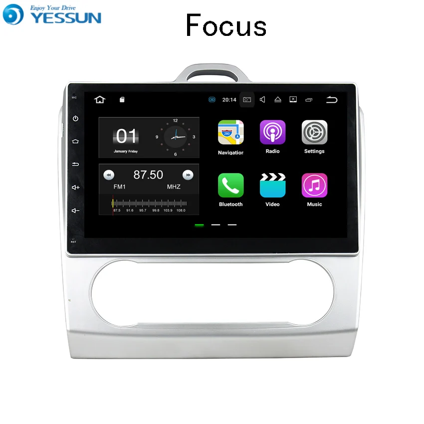 

YESSUN Car Navigation GPS For Ford Focus 2007~2011 Android Audio Video HD Touch Screen Stereo Multimedia Player No CD DVD