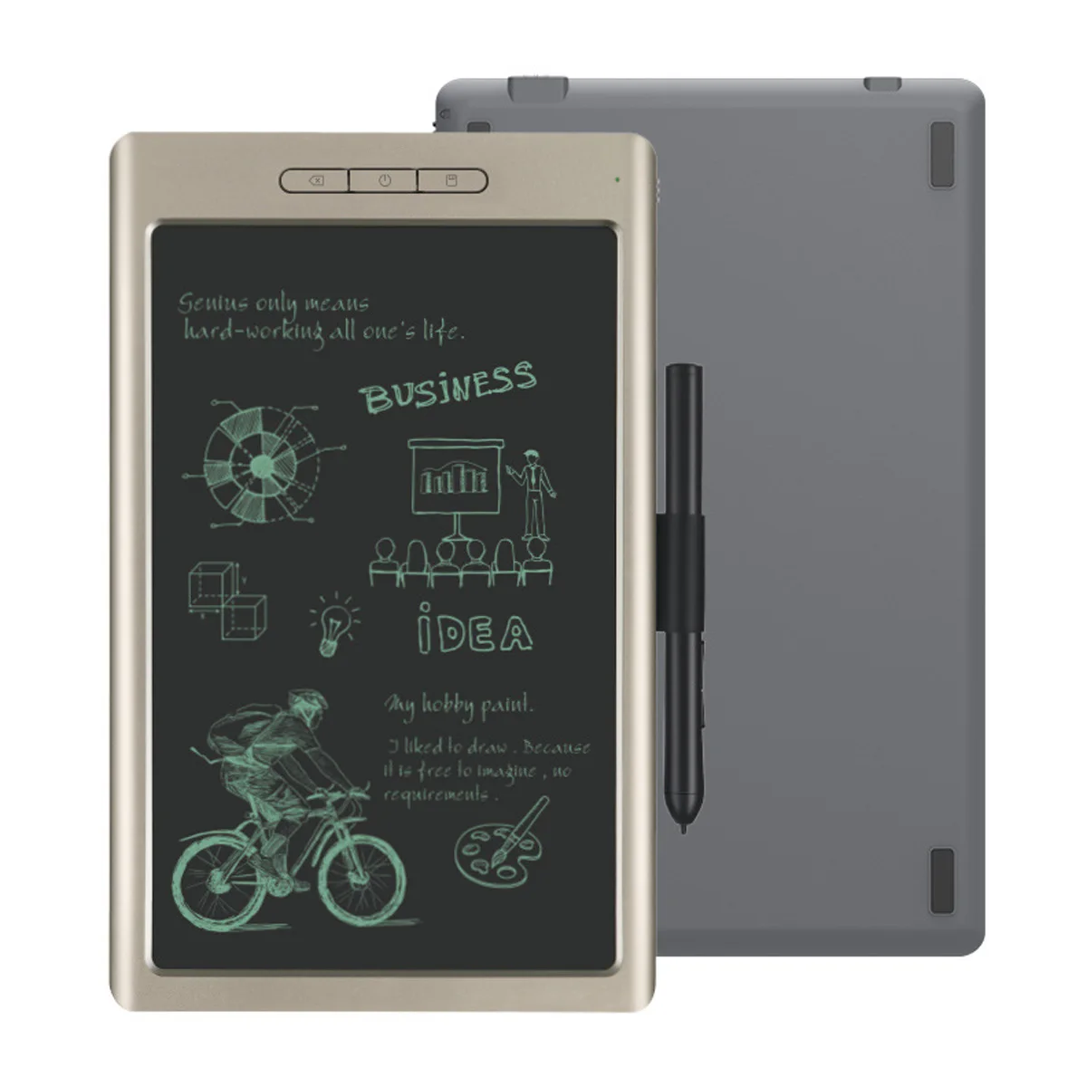 

2 Colors 10'' bluetooth USB LCD Digital Anime Drawing Online Learn Graphics Tablet with Digital Pen for Android Windows for MAC