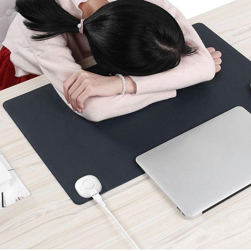 

Mouse Pad, Winter Warm Office Desk Mouse Pad, Gaming Electric Heating Pad, Table Warming Pad, Desktop Heating Pad