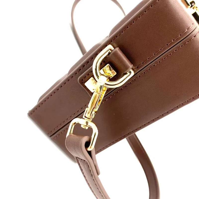

Chocolate Handbags for Women 2021 Black Plaided Sling Shoulder Bags Ladies Hand Purses Dinner Cases Female Dropshipping Handbags
