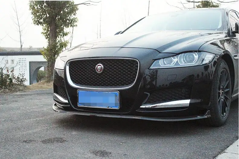 Защитный диффузор для заднего бампера Jaguar XF/XFL ABS 2018 комплект кузова XE/XEL бампер