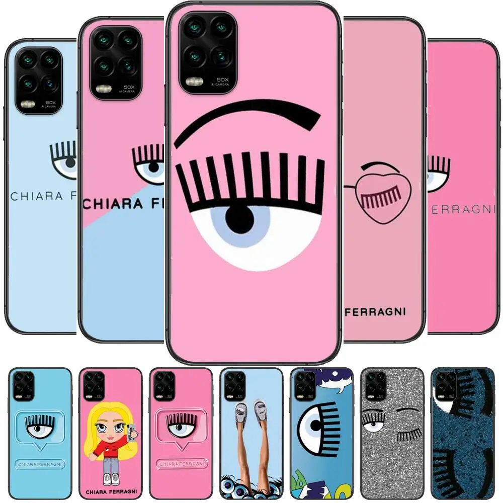 

Hot Ferragnies Eyes cartoon Phone Case For XiaoMi Redmi Note 11 10 9S 8 7 6 5 A Pro T Y1 Anime Black Cover Silicone Back Pre sty