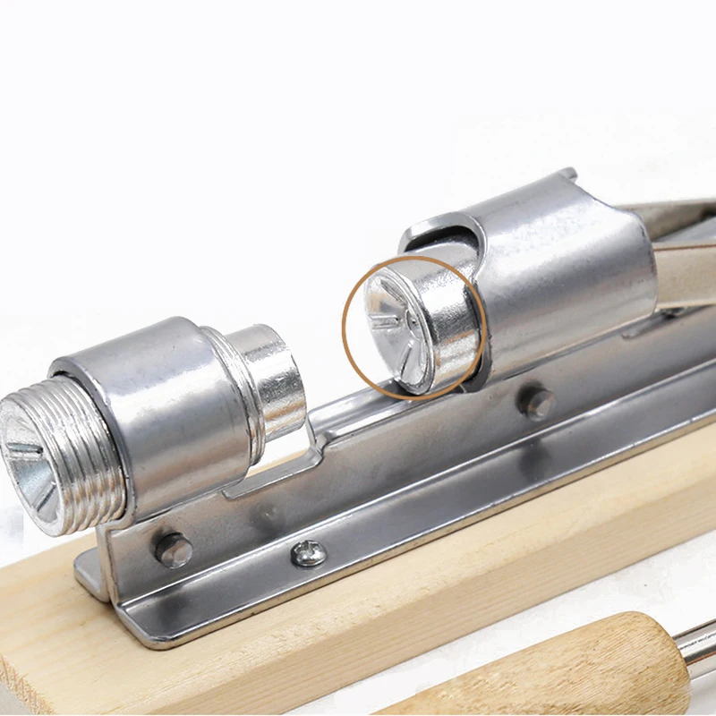 Гайковерт из нержавеющей стали с деревянной ручкой многофункциональный