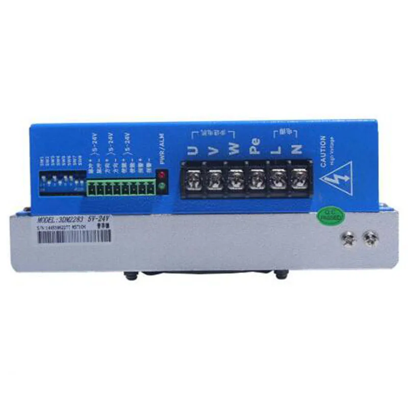 3 фазный шаговый двигатель 110/86 цифровой драйвер чип DSP 3DM2283 ток 8A AC220V|Драйвер