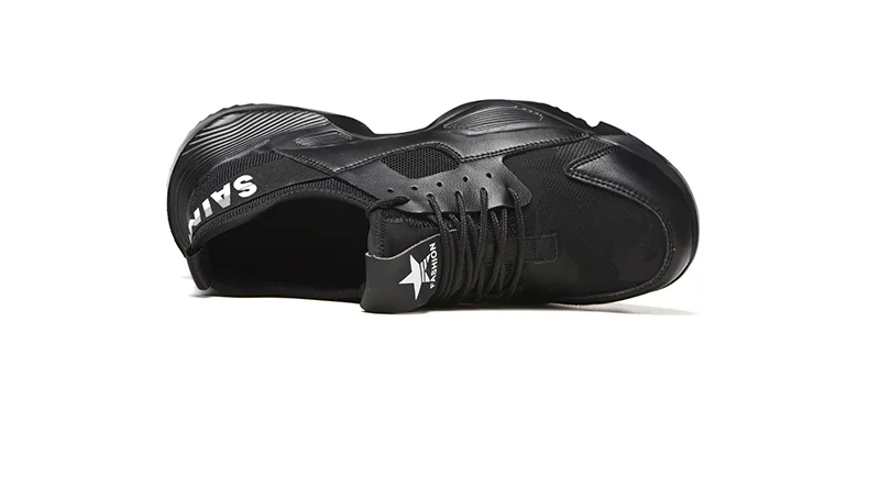 Men's Steel Toe Work Safety Shoes Casual Breathable Outdoor Sneakers Puncture Proof Boots Comfortable Industrial Shoes for Men