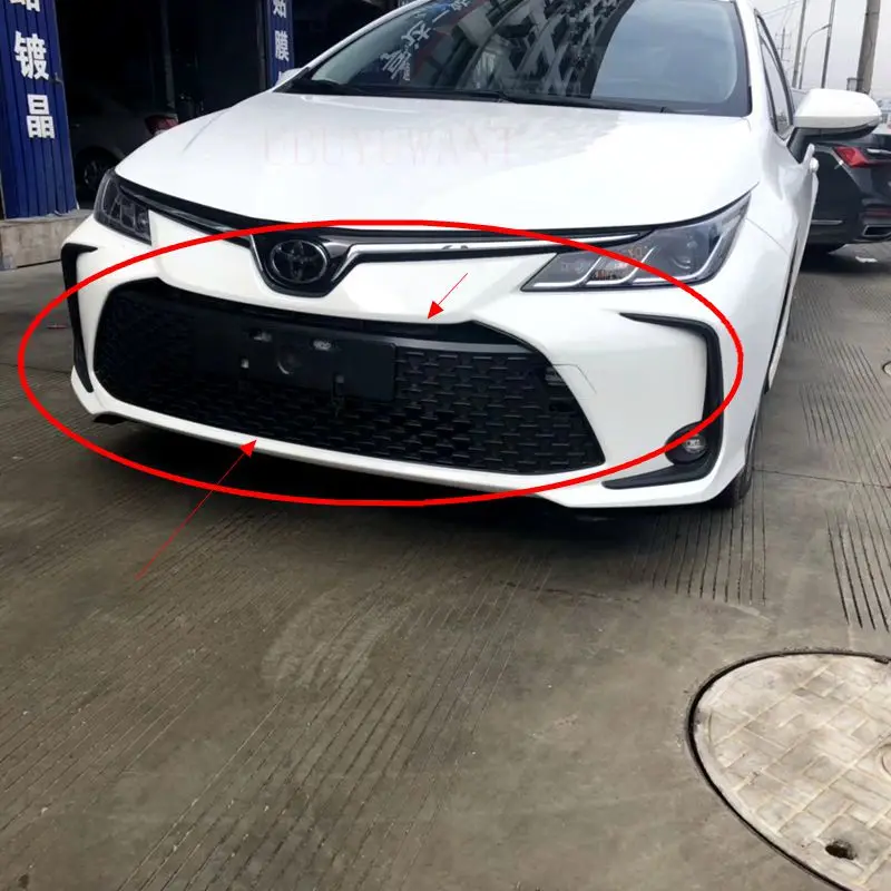 Решетчатая решетка для переднего бампера автомобиля Toyota New Corolla 2019 2020|Гоночные