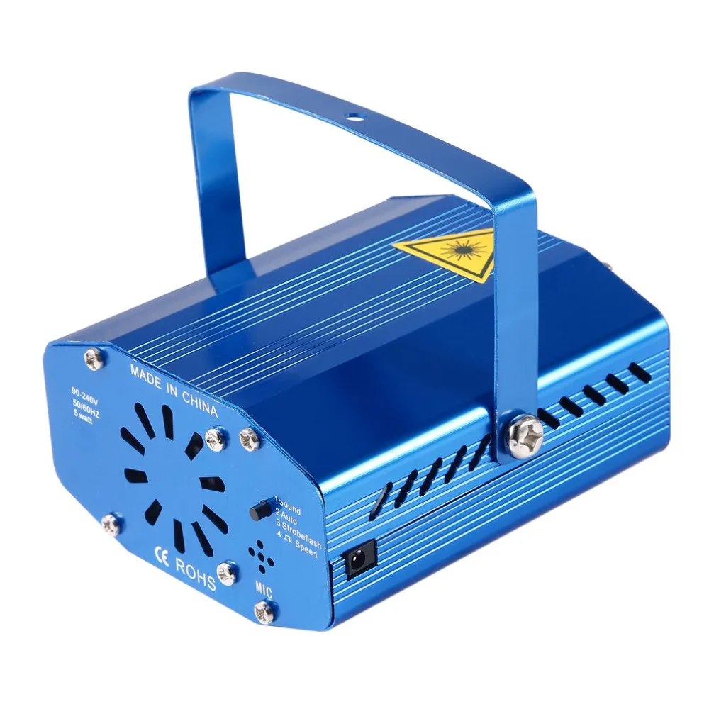 Мини лазерный проектор уличный Рождественский сцсветильник световой эффект для