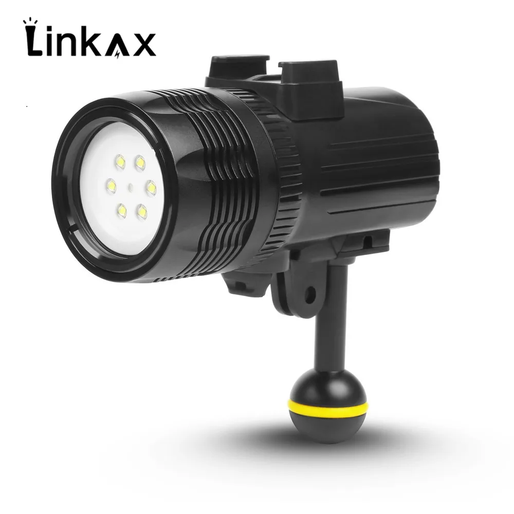 XM-L R3 светодиодный фонарик для дайвинга аквалангист фонарь лампа водонепроницаемый подводный свет фотография камеры видео фонарь перезаряжаемый