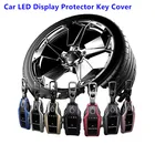 Чехол для автомобильного ключа из алюминиевого сплава со светодиодным дисплеем для BMW 5 7 series G11 G12 G30 G31 G32 i8 I12 I15 G01 X3 G02 X4 G05 X5 G07 X7