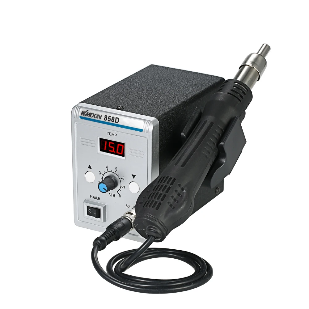 858D 700 Вт паяльная станция светодиодный припоя паяльной станции BGA горячего