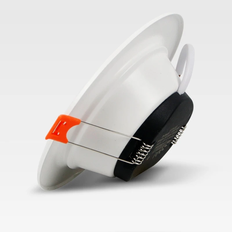 Светодиодный светильник белый черный встраиваемый потолочный 5 Вт/9 Вт/12 Вт/18 Вт